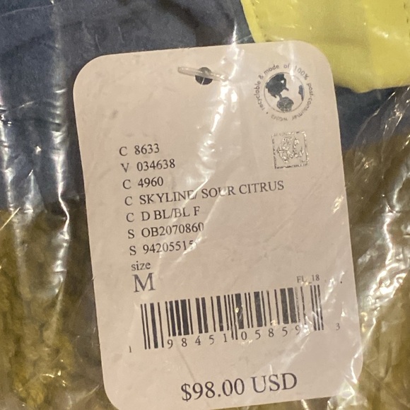 New Free people Movement In The Zone Zip Up Fleece jacket size small - Picture 5 of 7